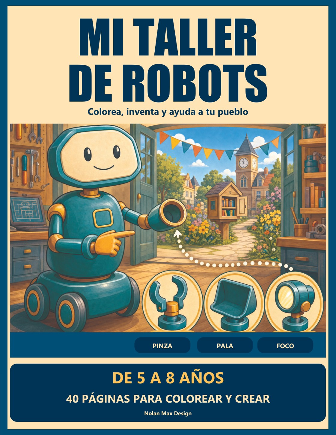 Portada de Mi taller de robots